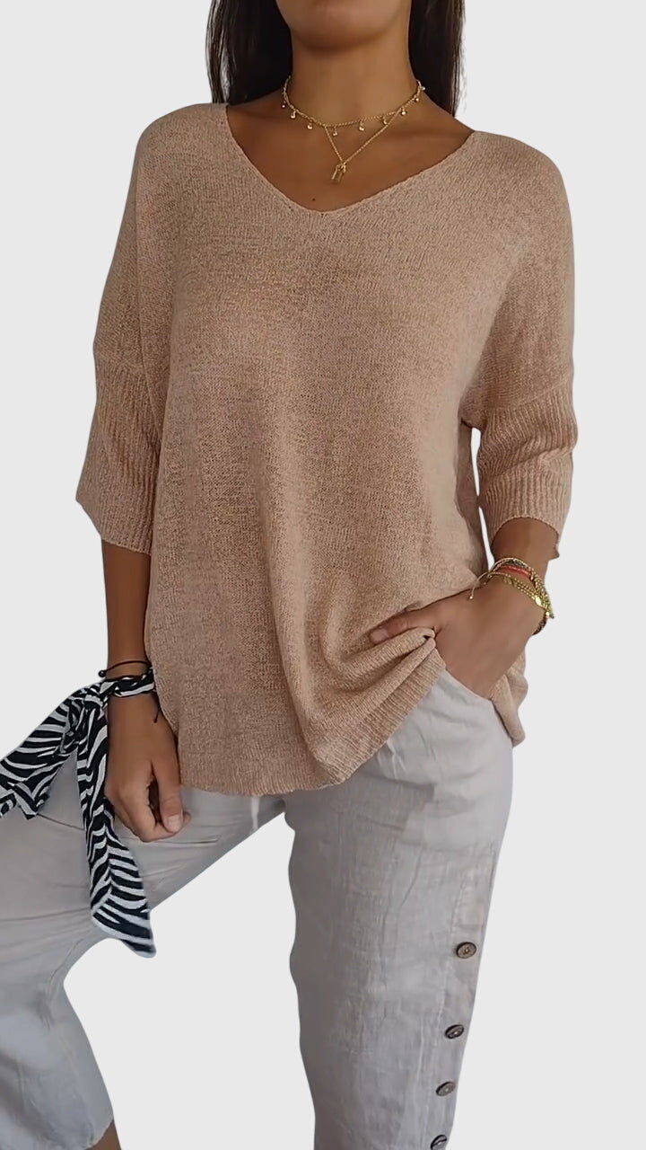 Ellington | Elegant V-Neck Top