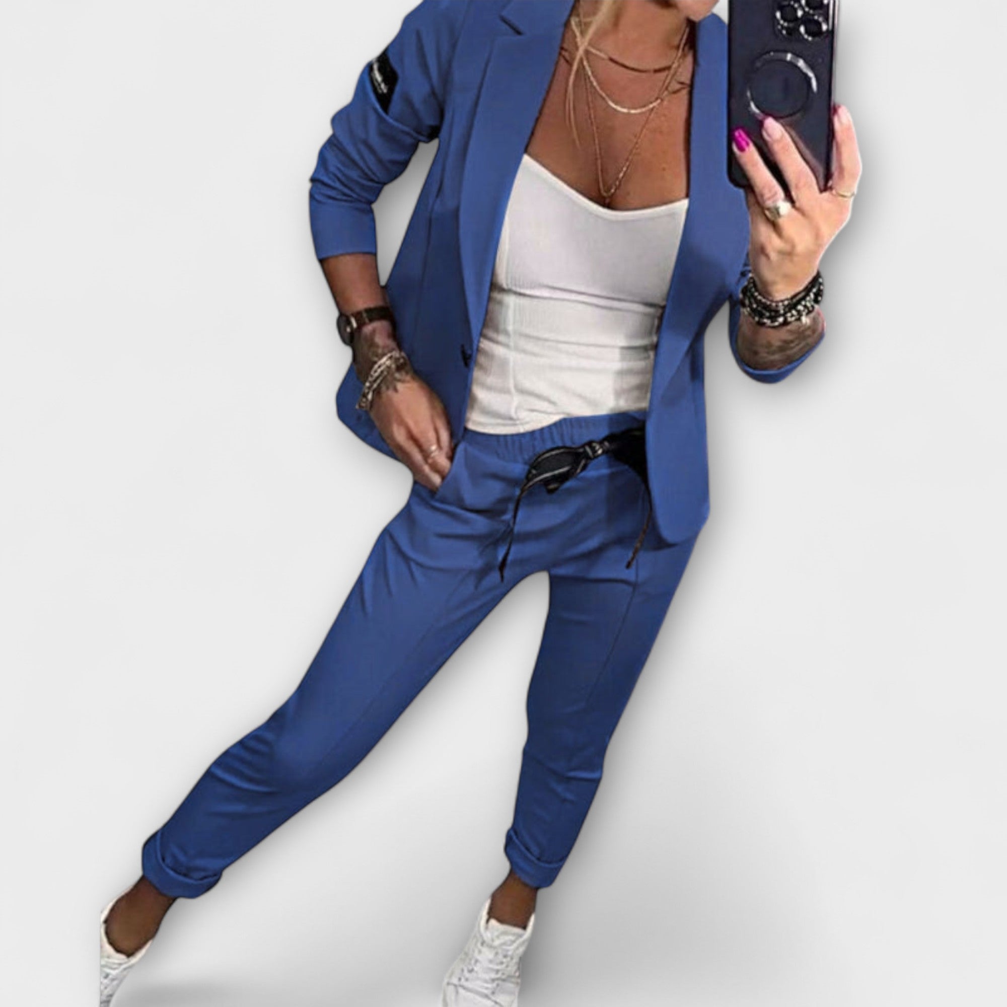 Ellington | Elegant Set of Top, Jacket, and Pants