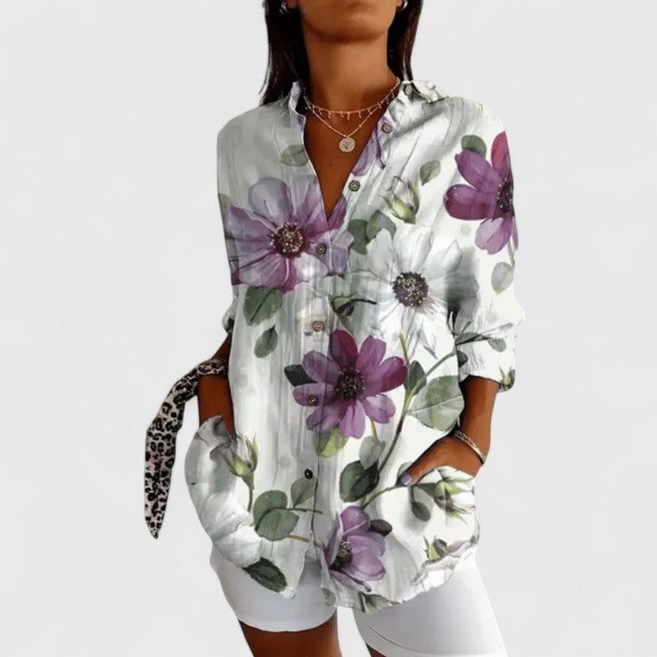 Ellington | Elegant Floral Blouse
