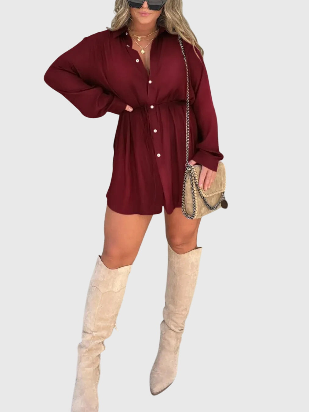 Ellington | Elegant Romper Dress