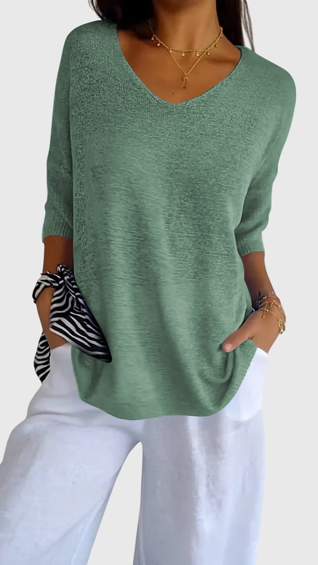 Ellington | Elegant V-Neck Top