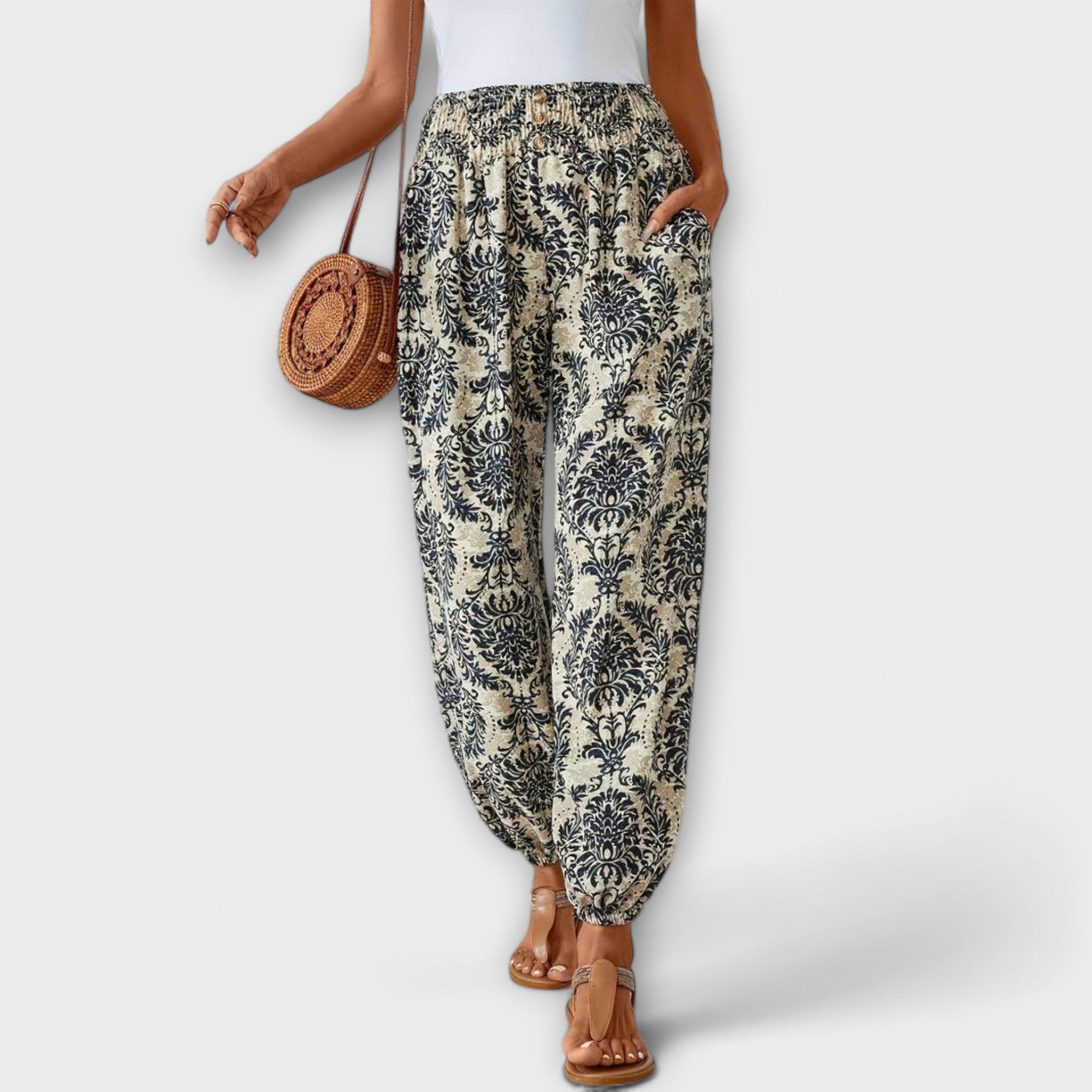Ellington | Ethnic Graphic Pants