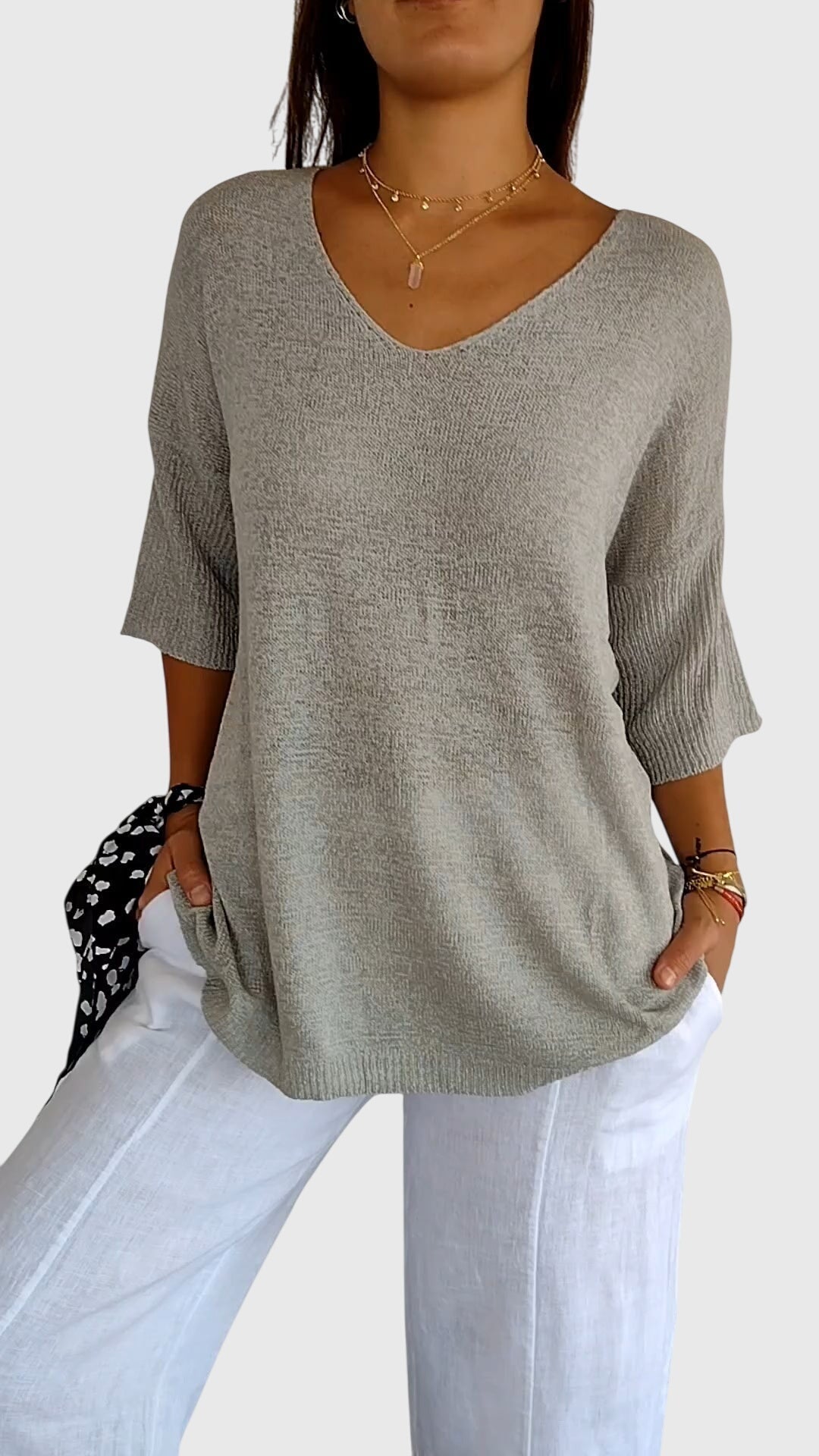 Ellington | Elegant V-Neck Top