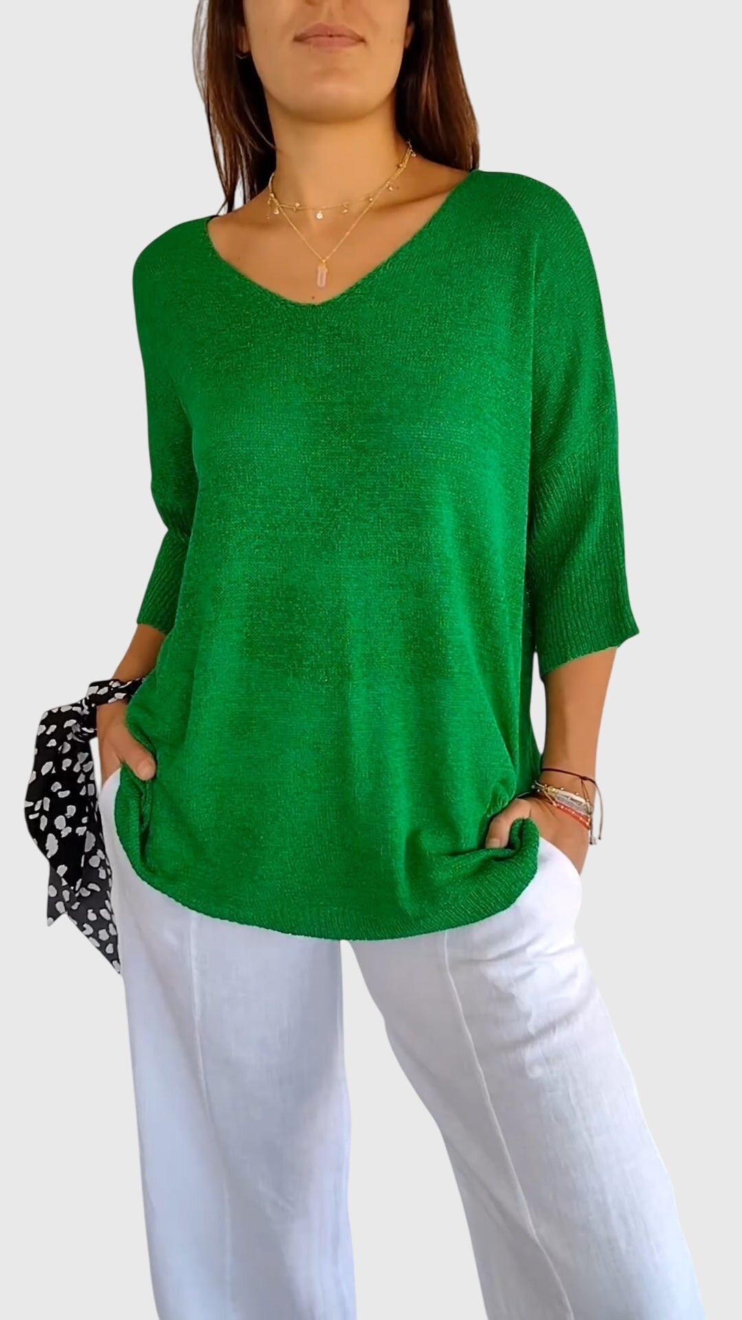 Ellington | Elegant V-Neck Top
