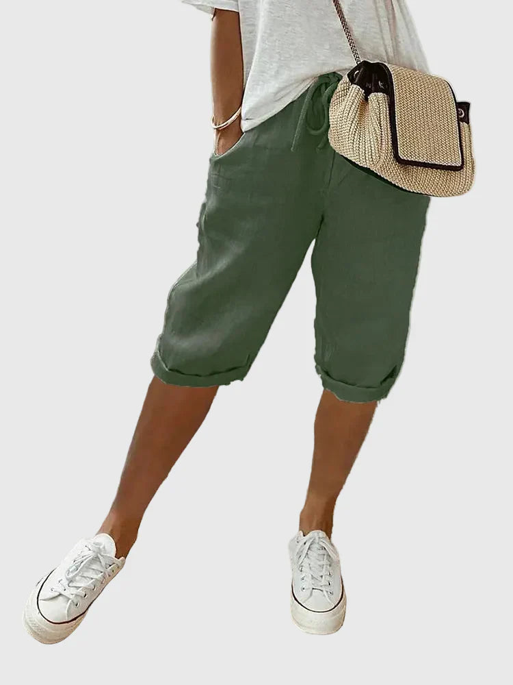 Emma | Soft Tailored Comfort Shorts