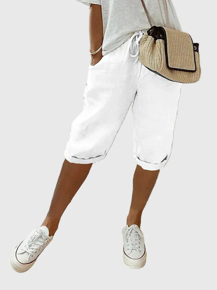 Emma | Soft Tailored Comfort Shorts