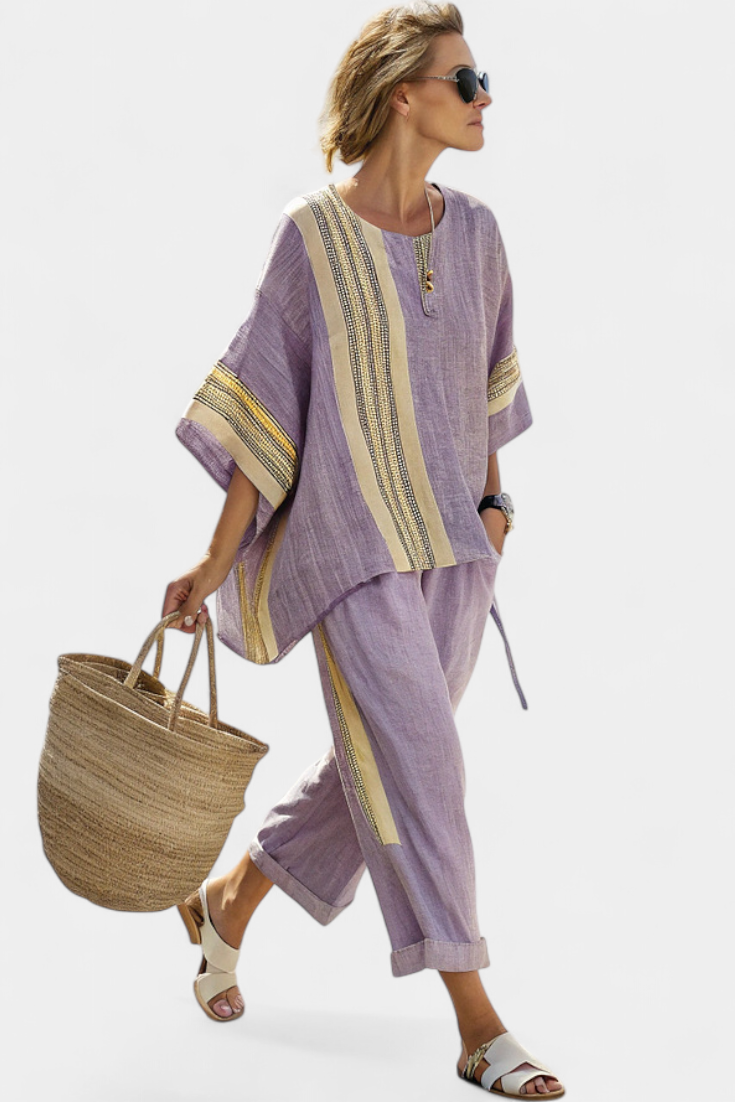 Ellington | Elegant Striped Set