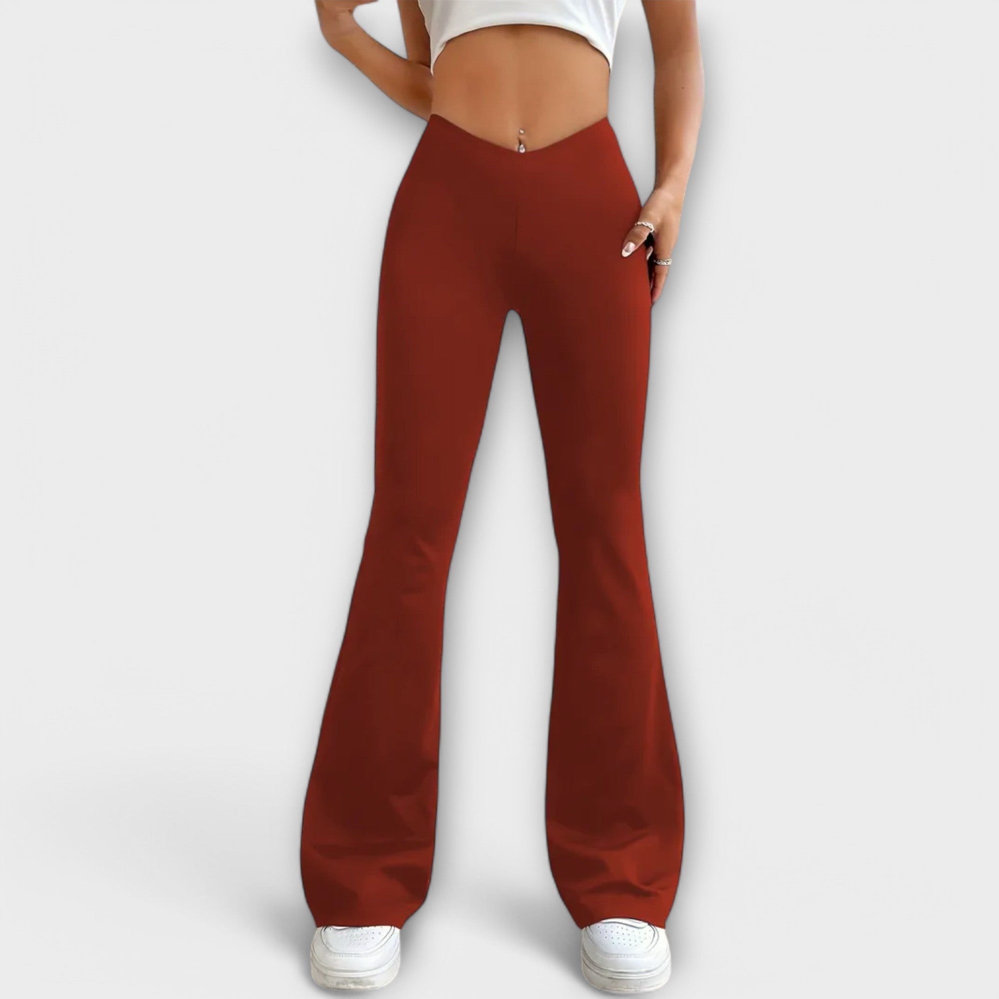 Ellington | Relaxed Pants with Flared Leg