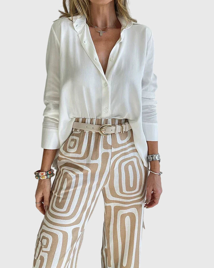 Ellington | Stylish Pants + Free Blouse & Belt
