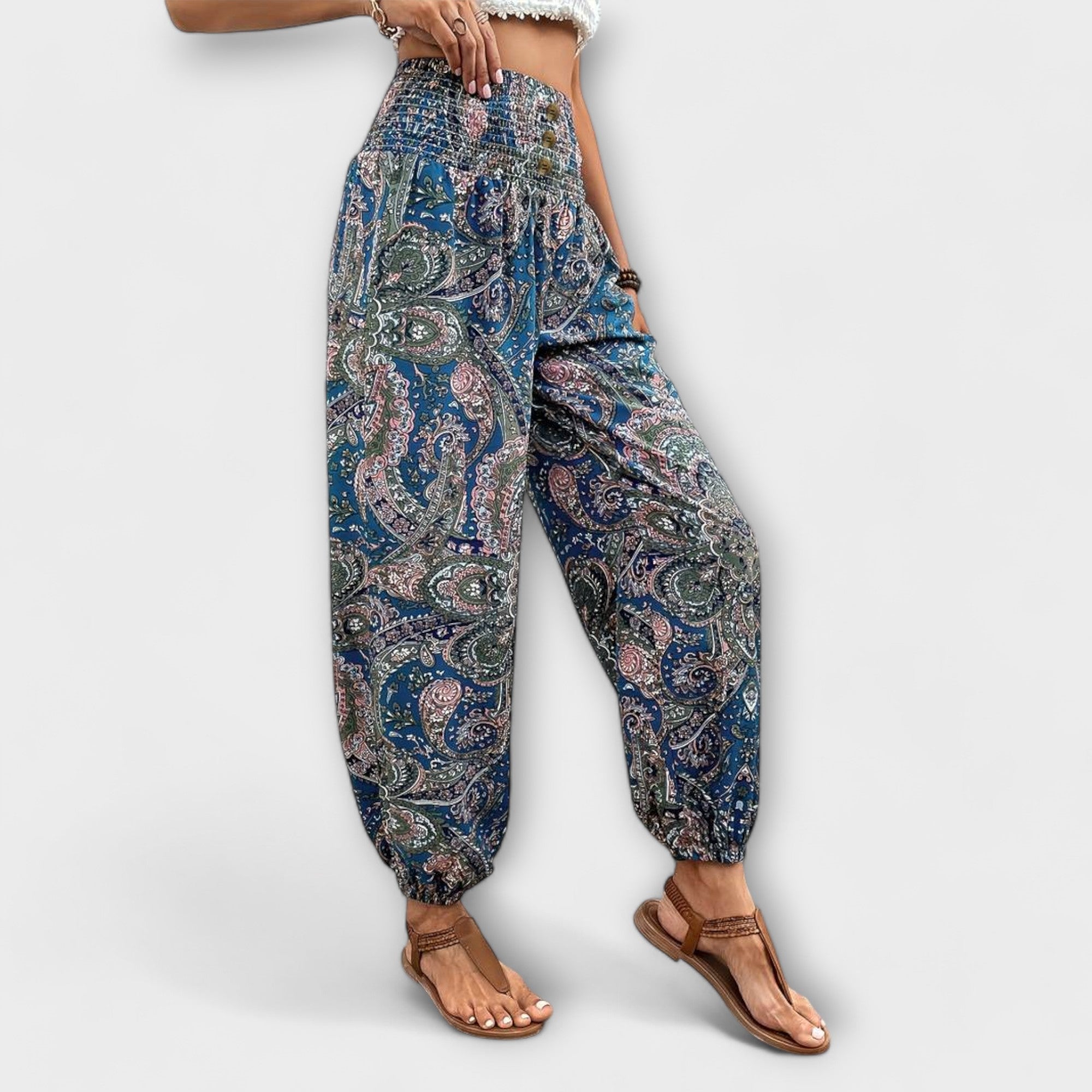 Ellington | Ethnic Graphic Pants