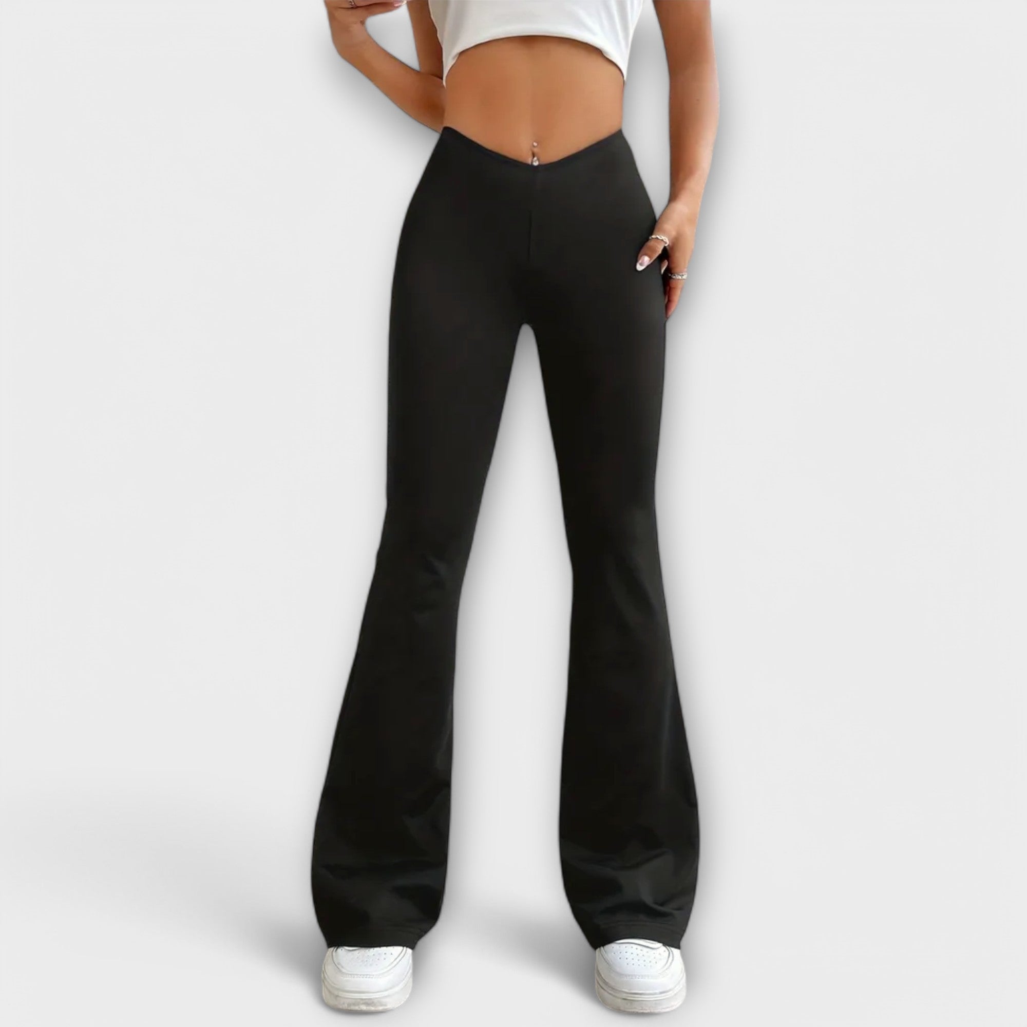 Ellington | Relaxed Pants with Flared Leg