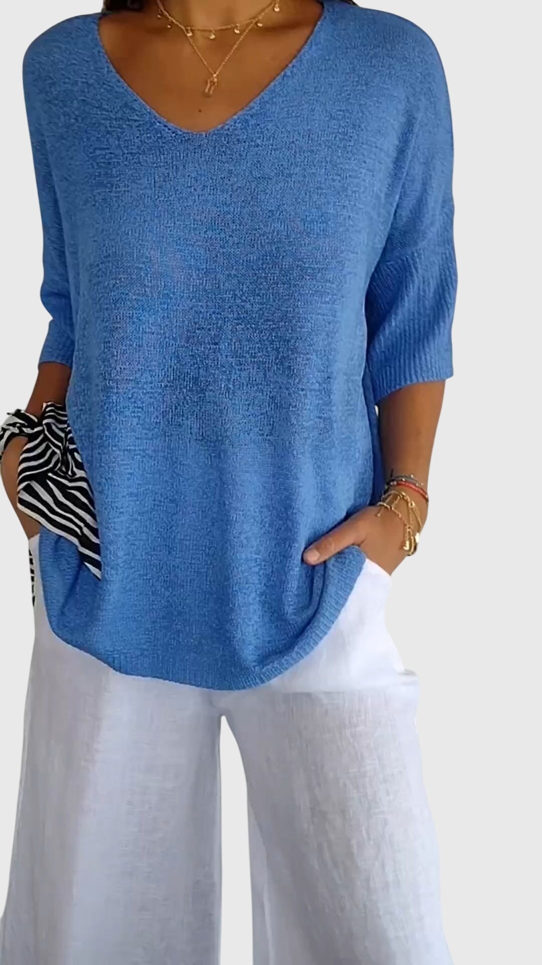 Ellington | Elegant V-Neck Top