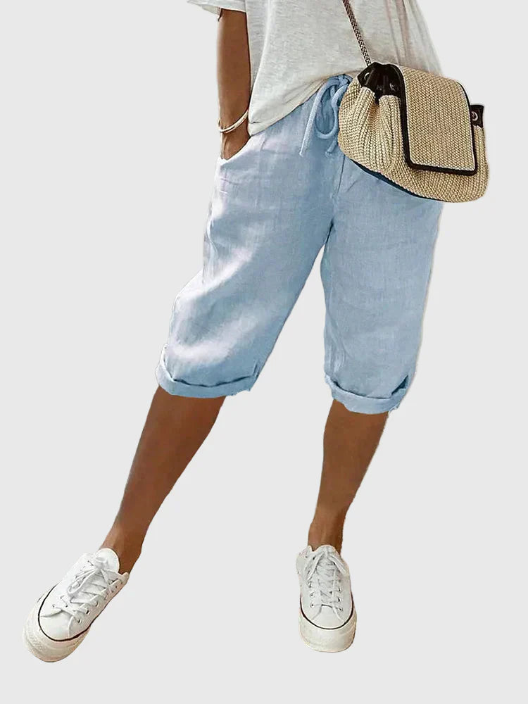 Emma | Soft Tailored Comfort Shorts
