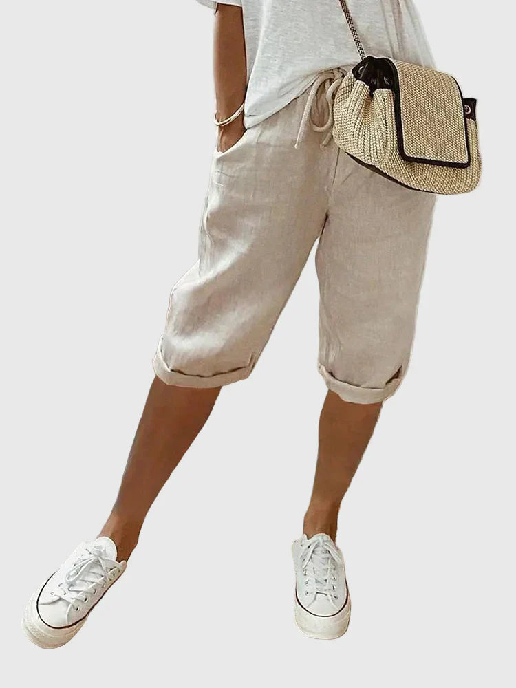Emma | Soft Tailored Comfort Shorts