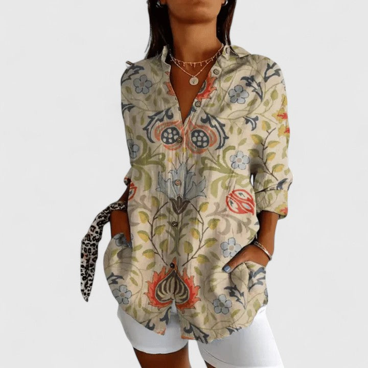Ellington | Elegant Floral Blouse