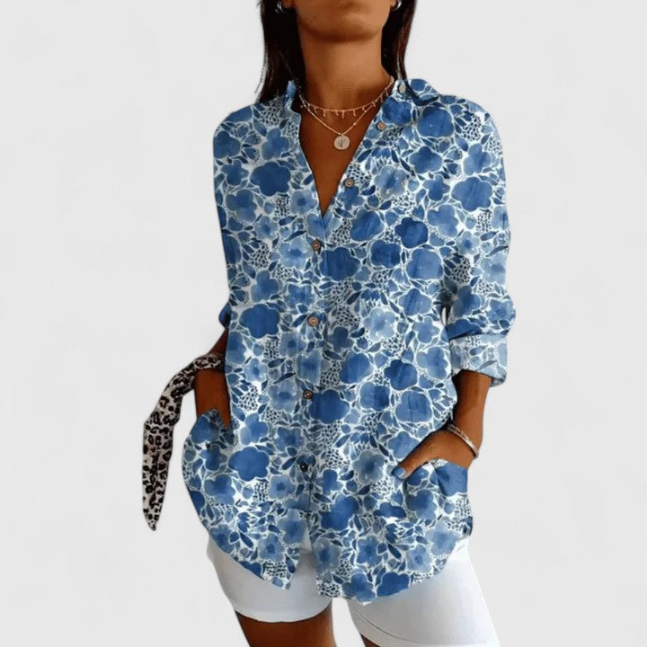 Ellington | Elegant Floral Blouse