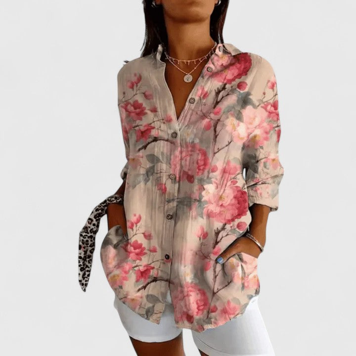 Ellington | Elegant Floral Blouse