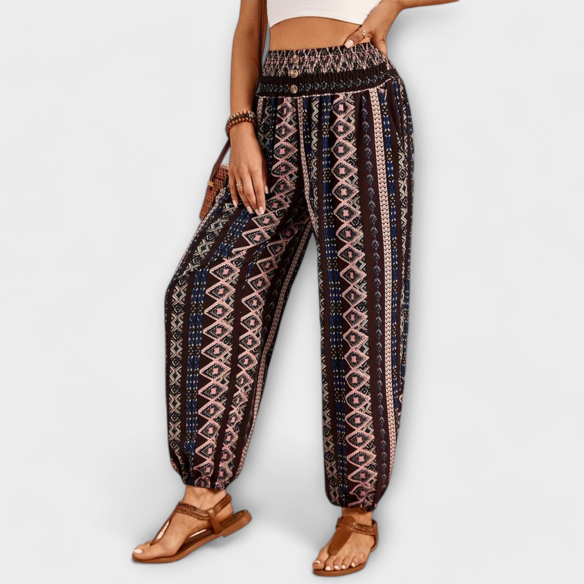 Ellington | Ethnic Graphic Pants
