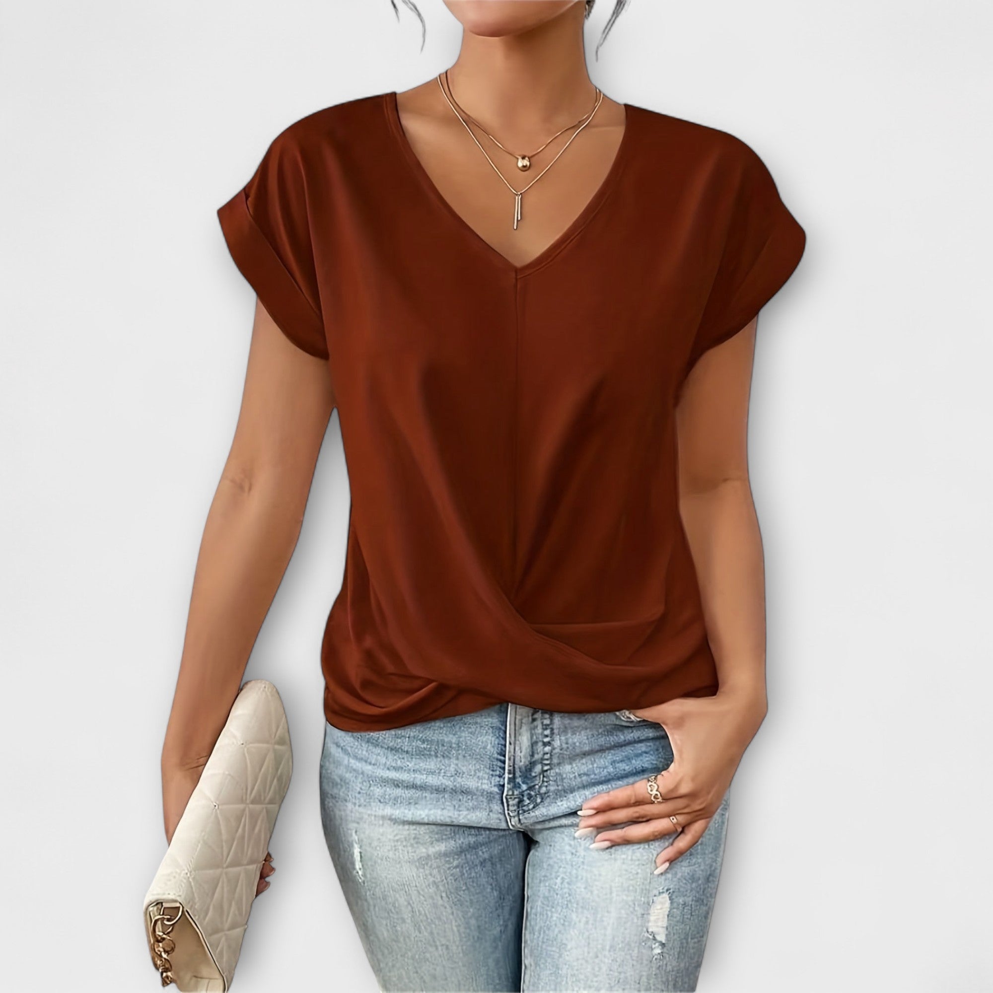 Ellington | Elegant V-neck Top