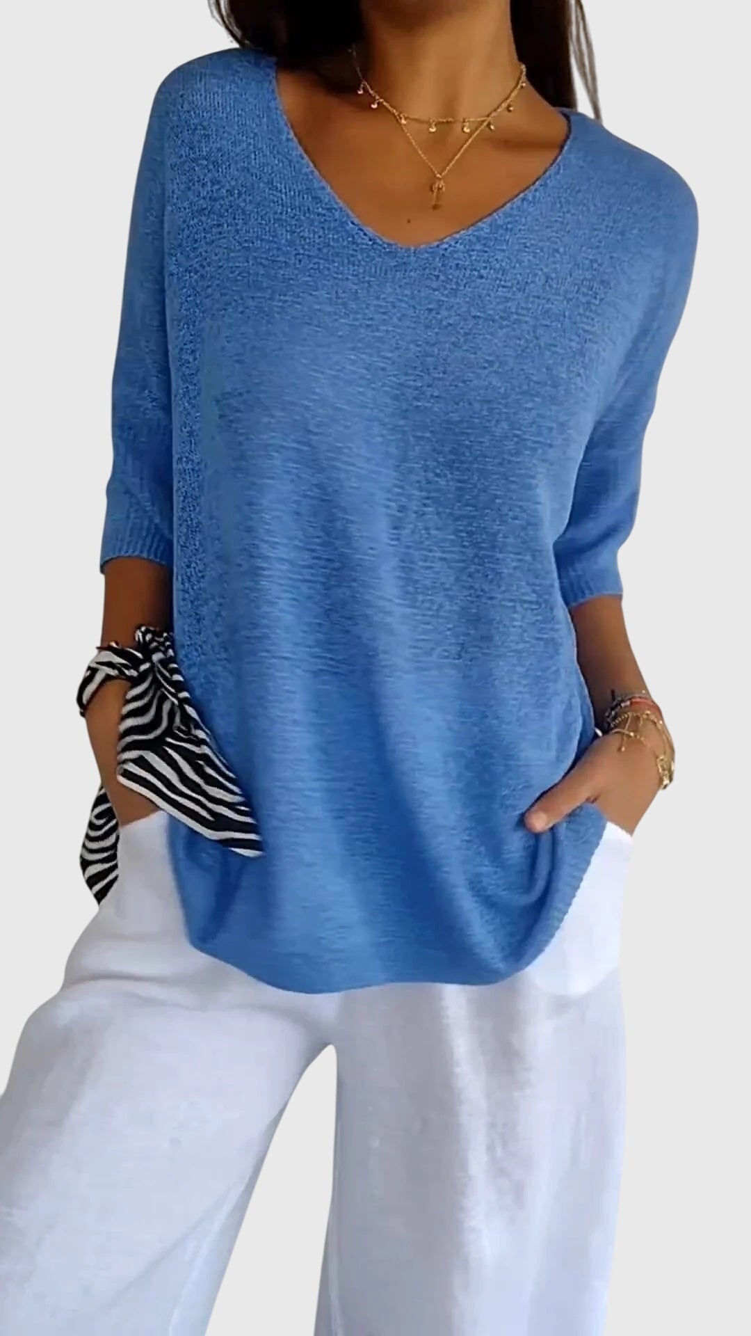 Ellington | Elegant V-Neck Top