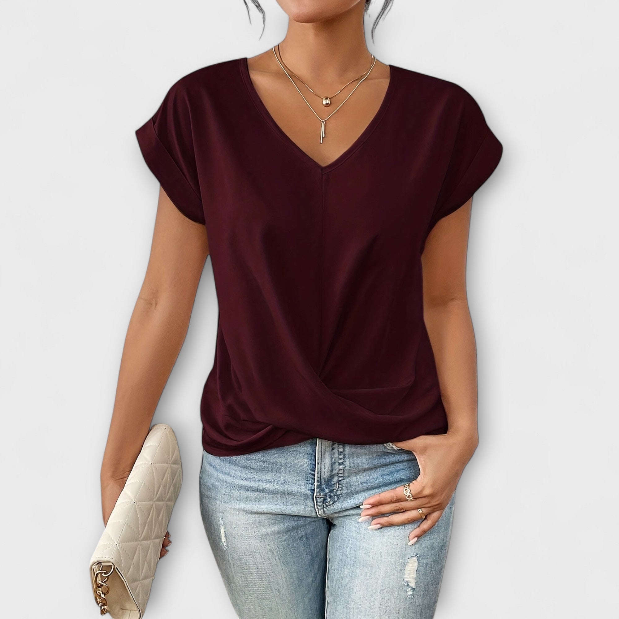 Ellington | Elegant V-neck Top