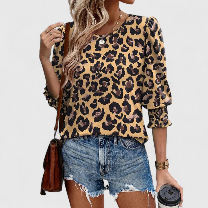 Ellington | Elegant Smocked Top