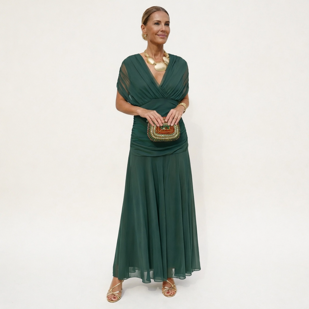 Bianca™ | Elegant Floral Maxi Dress