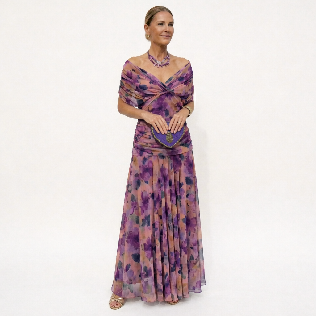 Bianca™ | Elegant Floral Maxi Dress