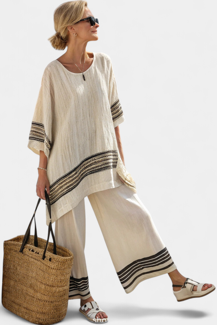 Ellington | Elegant Striped Set