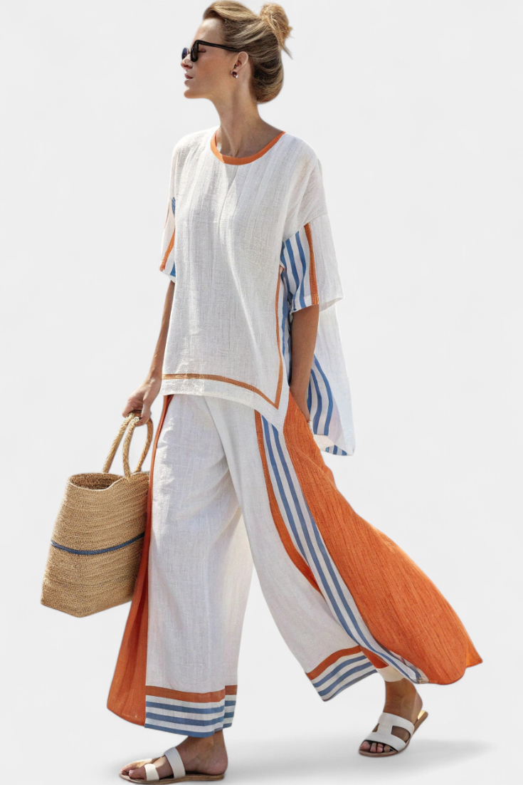 Ellington | Elegant Striped Set