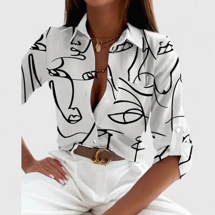 Ellington | Elegant Long Sleeve Blouse