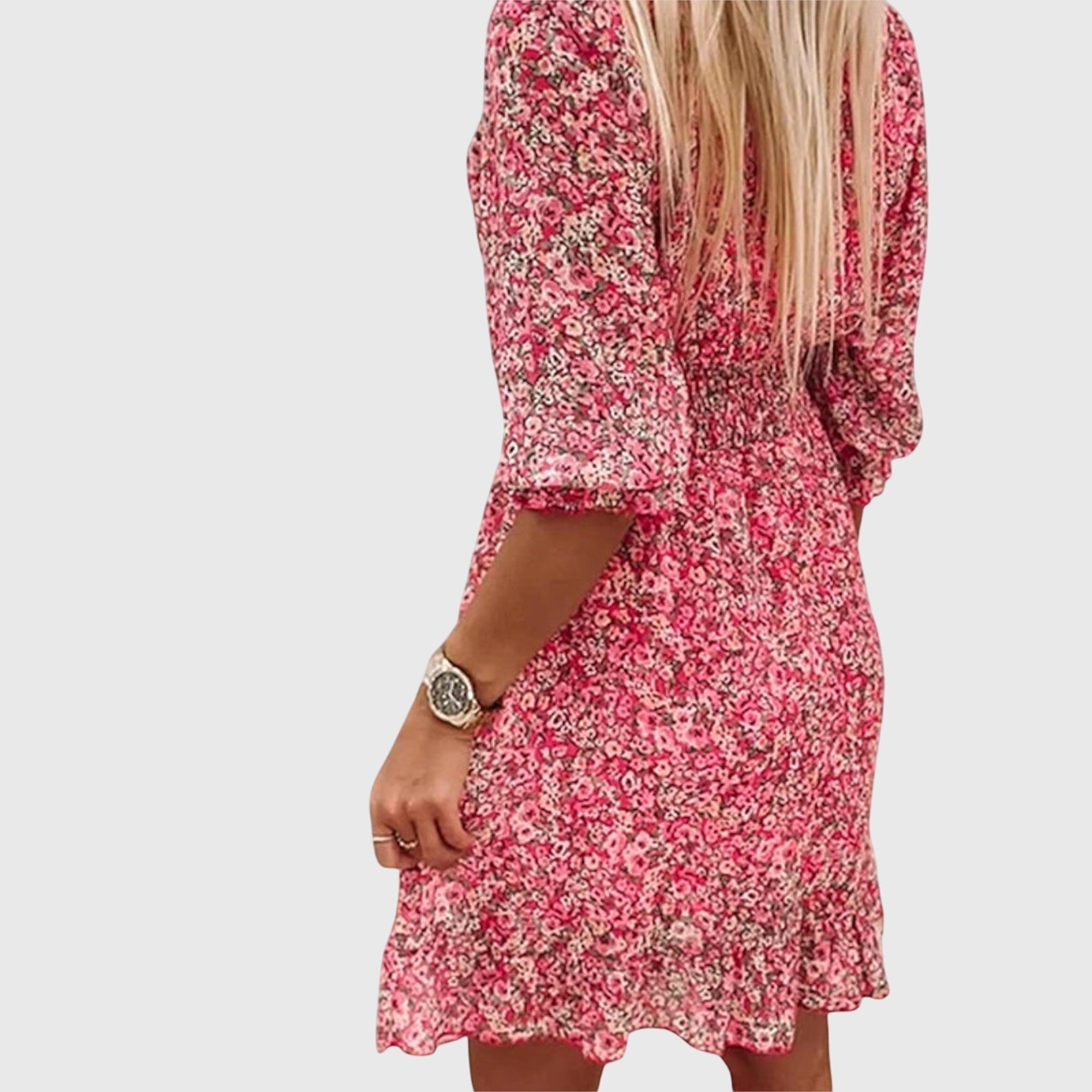 Ellington | Floral Puff Sleeve Dress