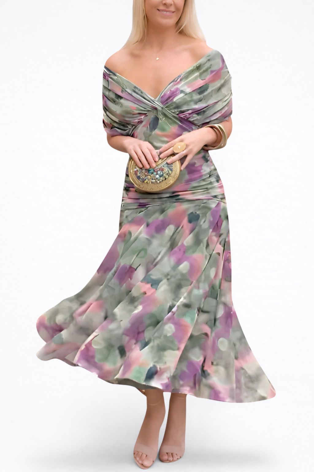 Bianca™ | Elegant Floral Maxi Dress